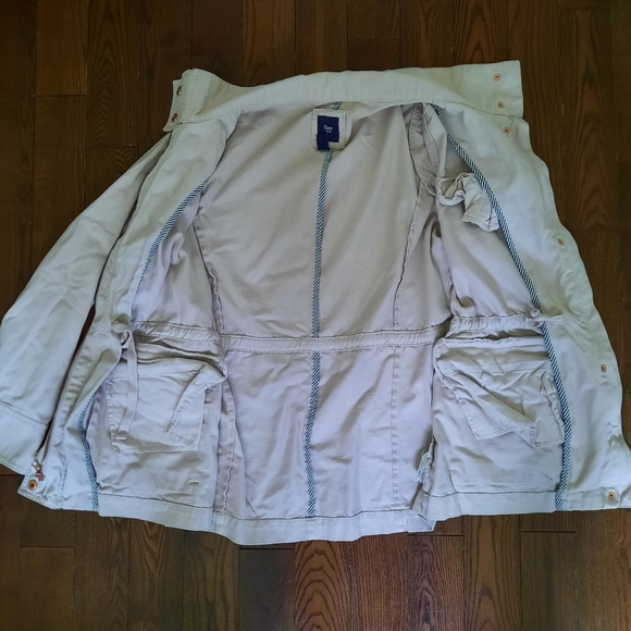 GAP Utility Jacket, Light Pink/Faint Rose Colour, Size Large - Picture 14 of 15
